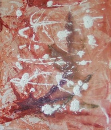Painting titled "Cotton Blood 32ap" by Richard Herr, Original Artwork, Acrylic