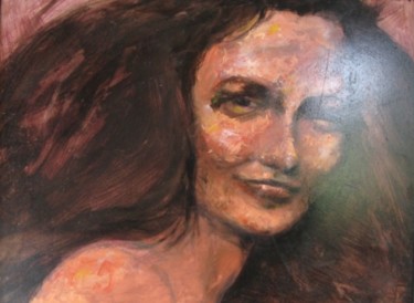 Painting titled "Anna 81pfp" by Richard Herr, Original Artwork, Acrylic