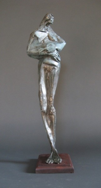 Sculpture titled "Flat Planes Man (ms…" by Richard Herr, Original Artwork