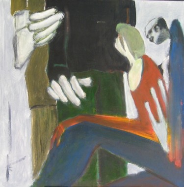 Painting titled "She's Mine 25pefmp" by Richard Herr, Original Artwork, Acrylic
