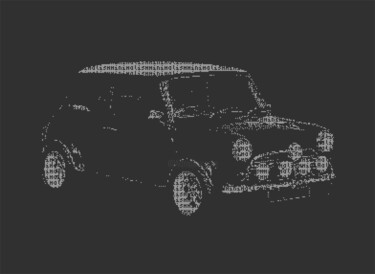 Digitale Kunst mit dem Titel "MINI-MALISM C64 PIX…" von Rm64, Original-Kunstwerk, 2D digitale Arbeit