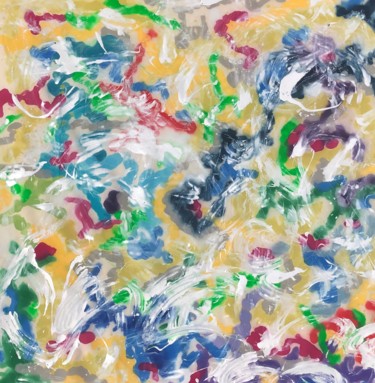Pintura titulada "N85 2019, Robert Mi…" por Robert Miskines, Obra de arte original, Pintura al aerosol Montado en Bastidor d…