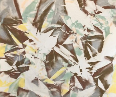 Peinture intitulée "N158 Shorting Oil 2…" par Robert Miskines, Œuvre d'art originale, Bombe aérosol