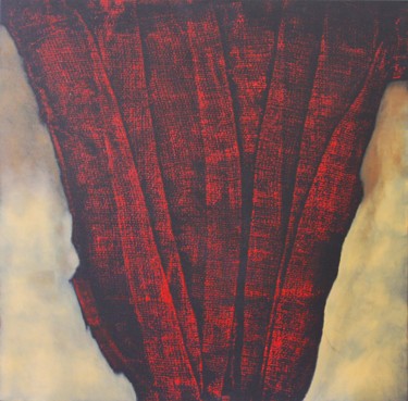 Peinture intitulée "Rouge" par Roanne Martin, Œuvre d'art originale, Autre