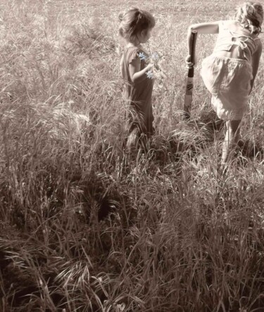 Photography titled "Roundabout kids" by Rob Arbouw, Original Artwork