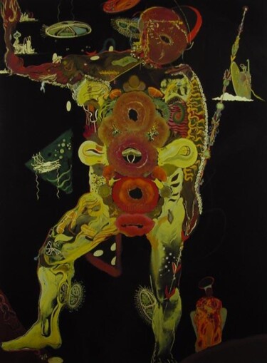 Painting titled "Cyclop" by Rob Arbouw, Original Artwork