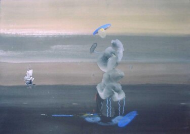 Malerei mit dem Titel "Silencio due" von Rob Arbouw, Original-Kunstwerk