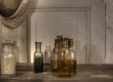 Photography titled "Bottles Aa" by Rob Arbouw, Original Artwork