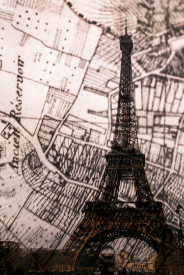 Arte digital titulada "Paris of Old" por Robbi Ling Montgomery, Obra de arte original, Trabajo Digital 2D