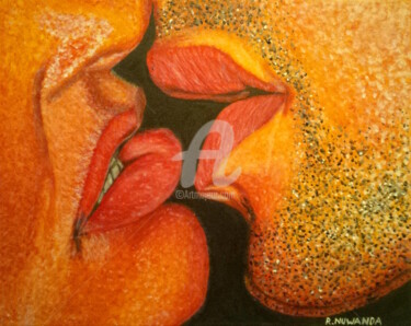 Painting titled "Cool In The Warmth…" by Robbie Nuwanda, Original Artwork, Acrylic