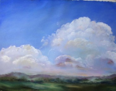 Painting titled "Sky 1" by Rob Debartolo, Original Artwork