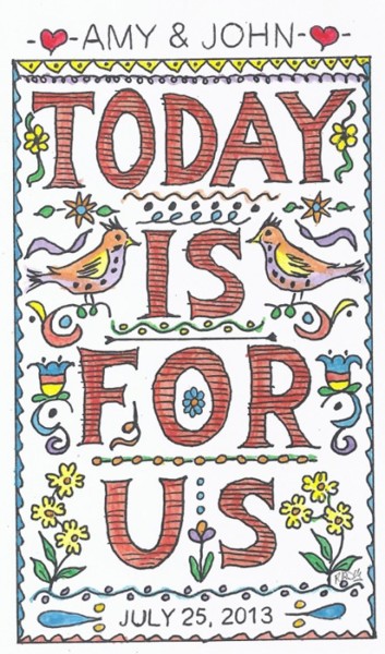 Painting titled "Today Is For Us" by Rob Debartolo, Original Artwork