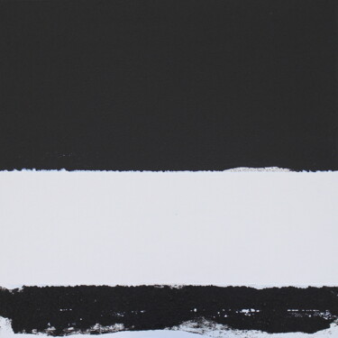 Pintura titulada "Black serie N°14" por Robert Cadiere, Obra de arte original, Acrílico Montado en Bastidor de camilla de ma…