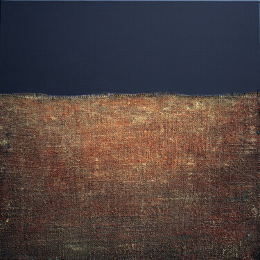 Pittura intitolato "Black serie N°9" da Robert Cadiere, Opera d'arte originale, Acrilico Montato su Telaio per barella in le…