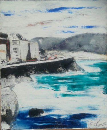 Painting titled "Corniche Kennedy" by Robert Charles, Original Artwork