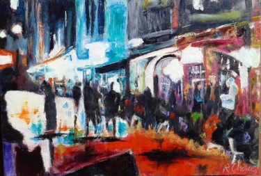 Painting titled "(2) bodega-550u" by Robert Charles, Original Artwork