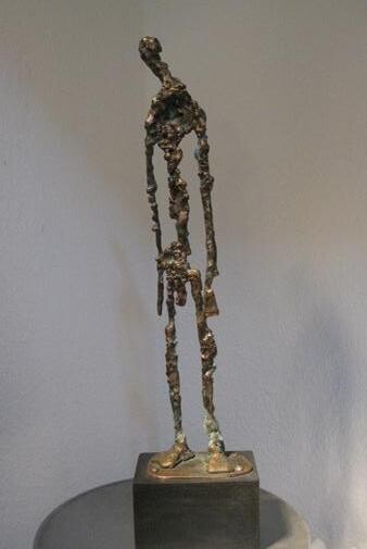 Скульптура под названием "Homme Nu (bronze)" - Robert Chevalier, Подлинное произведение искусства