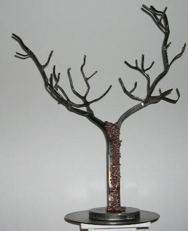 Sculpture intitulée "L'arbre" par Robert Chevalier, Œuvre d'art originale, Métaux