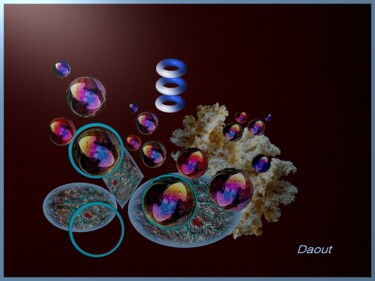 Digital Arts titled "Numérique 84" by Robert Daout, Original Artwork, 2D Digital Work