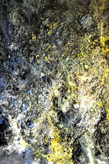 Peinture intitulée "Abstrait 195" par Robert Daout, Œuvre d'art originale, Acrylique Monté sur Châssis en bois