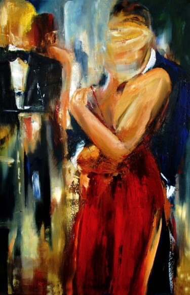 Painting titled "Tango" by Robert Hettich, Original Artwork, Acrylic