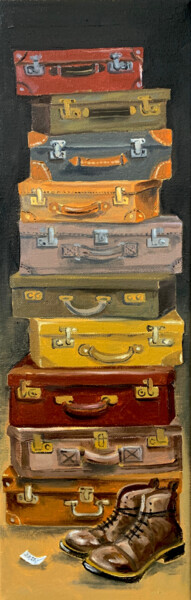 Картина под названием "Journey" - Robert Inestroza, Подлинное произведение искусства, Масло