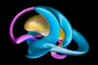 "Vertex VII" başlıklı Dijital Sanat Robert Kohlhuber tarafından, Orijinal sanat, 3D modelleme