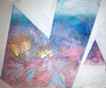 Painting titled "PART-OVER No 5" by Robert Labor, Original Artwork, Oil