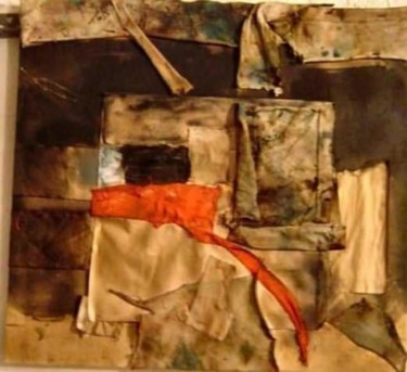 Pintura titulada "Chiffon rouge" por Robert Labor, Obra de arte original