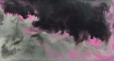 Pintura intitulada "Warm/ Cool Hue Acce…" por Robert Mustard, Obras de arte originais, Óleo