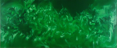 Pittura intitolato "Flowing with the Ho…" da Robert Mustard, Opera d'arte originale, Olio