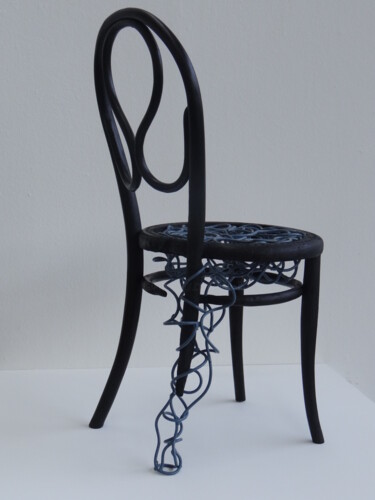 Design getiteld "Thonet Prothese" door Robert Van Den Herik, Origineel Kunstwerk, Meubilair