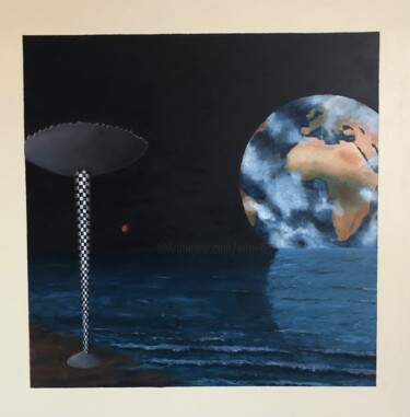 Картина под названием "Looking forward to…" - Robert Van Den Herik, Подлинное произведение искусства, Масло