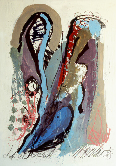 Peinture intitulée "Eros" par Robert Winslow, Œuvre d'art originale, Acrylique