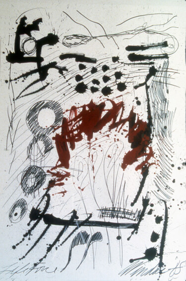 Peinture intitulée "Genetrix" par Robert Winslow, Œuvre d'art originale, Encre