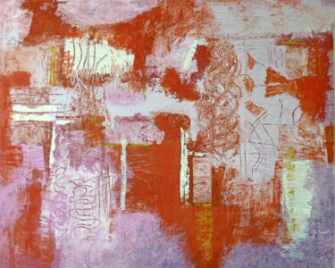 Malarstwo zatytułowany „Abstract R” autorstwa Robert Winslow, Oryginalna praca, Olej