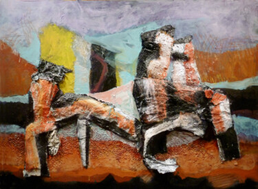 Картина под названием "Passage II" - Robert Winslow, Подлинное произведение искусства, Масло