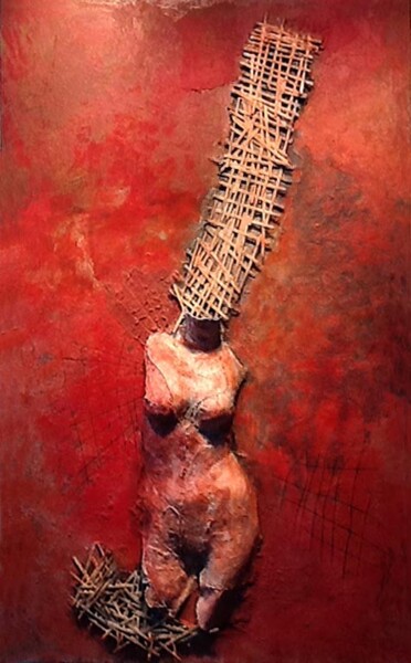 Sculpture titled "Drift" by Robert Winslow, Original Artwork, Wood