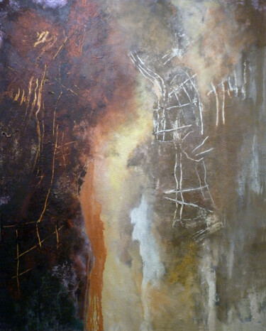 Malerei mit dem Titel "landscape2" von Robert Winslow, Original-Kunstwerk, Öl