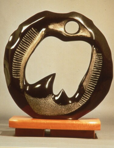 Скульптура под названием "cycle" - Robert Winslow, Подлинное произведение искусства, Камень