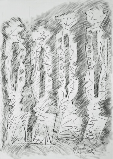 Drawing titled "stdy4.1" by Robert Winslow, Original Artwork, Graphite