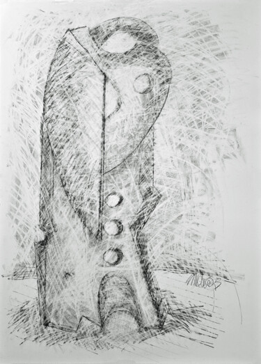 Drawing titled "nw8.5" by Robert Winslow, Original Artwork, Graphite