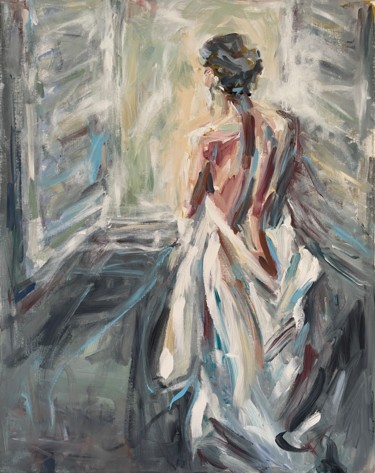 Peinture intitulée "Morning Light" par Roberta Heslop, Œuvre d'art originale, Acrylique