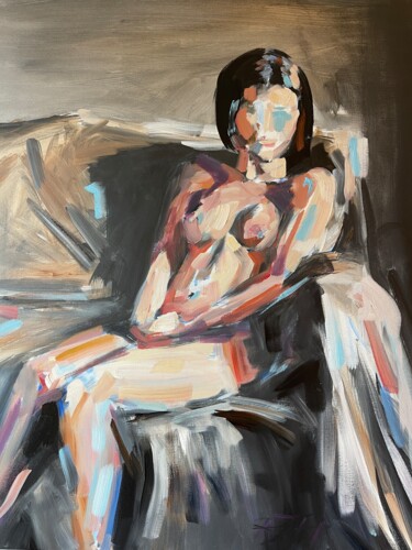 Pintura titulada "Captivated" por Roberta Heslop, Obra de arte original, Acrílico