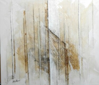 Painting titled "Povera terra." by Roberto Balducci, Original Artwork, Acrylic Mounted on Wood Stretcher frame
