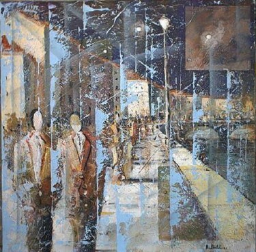Painting titled "P.P.FUTURO IN C/CAI…" by Roberto Balducci, Original Artwork, Other