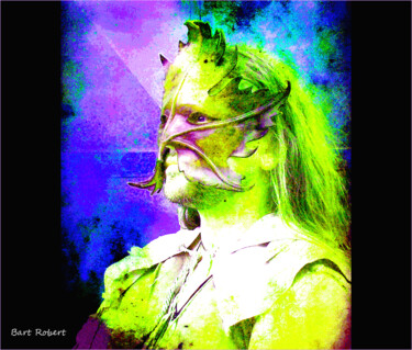 Digital Arts titled "Thor" by Roberto Bartoccini, Original Artwork, Digital Painting