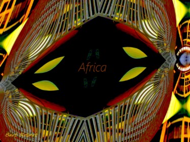 Digital Arts titled "Africa" by Roberto Bartoccini, Original Artwork, Digital Painting