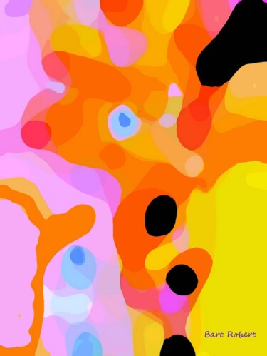 Digitale Kunst mit dem Titel "Soap bubbles" von Roberto Bartoccini, Original-Kunstwerk, Digitale Malerei