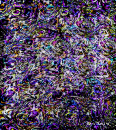 Digitale Kunst mit dem Titel "Intreccio" von Roberto Bartoccini, Original-Kunstwerk, Digitale Malerei